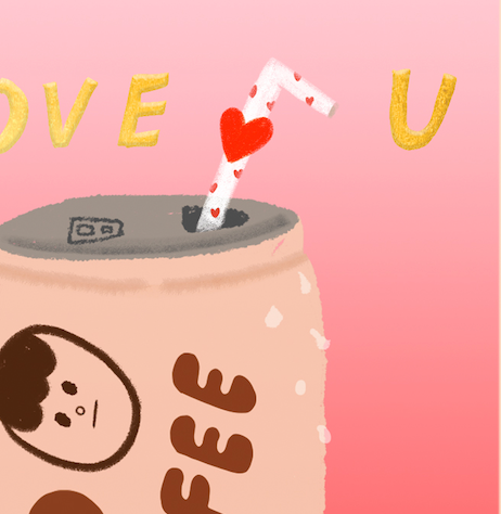 COLD BREW - Love Card -  by Carlyle Avenue