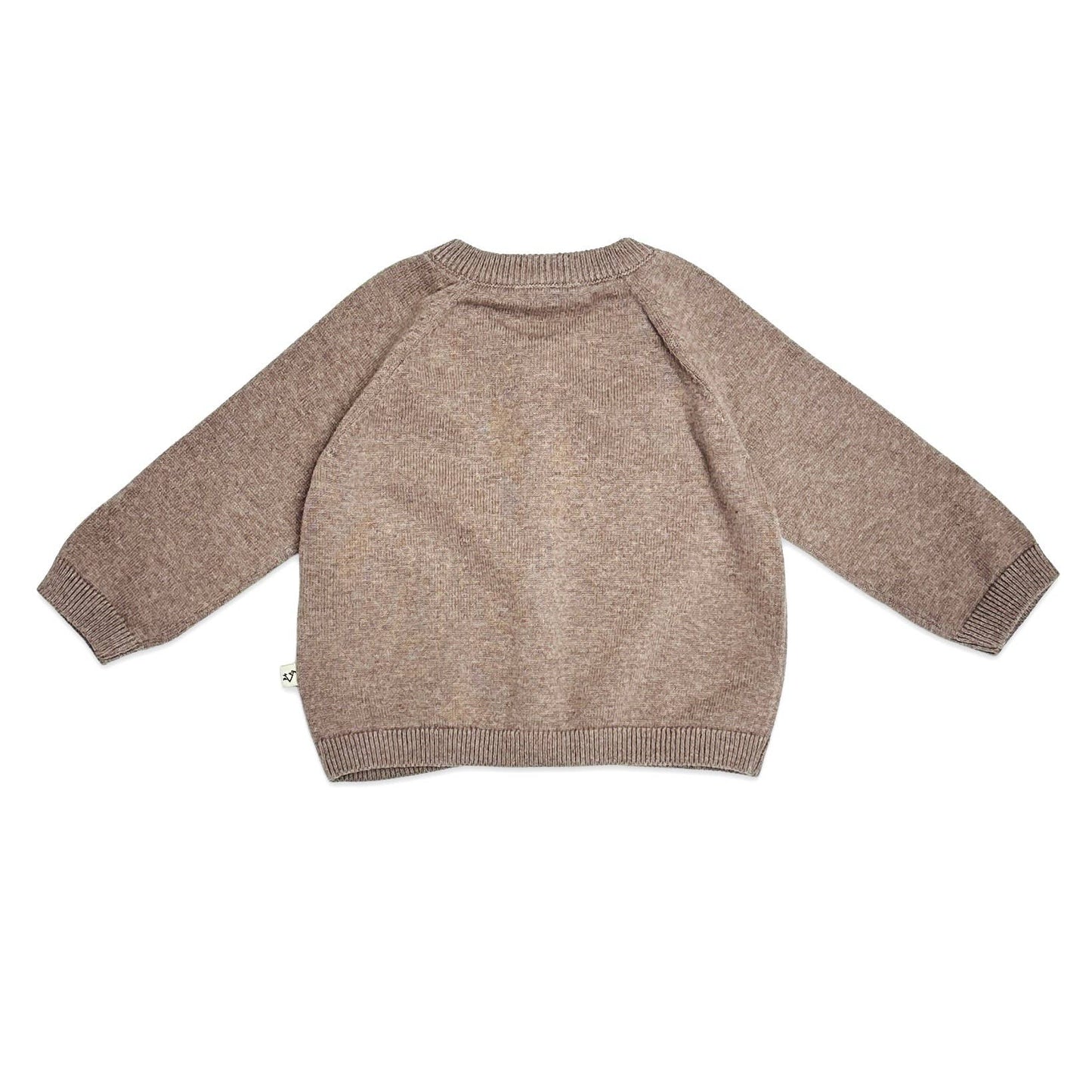 Giraffe Elephant Baby Cardigan Sweater (Organic) - by Carlyle Avenue