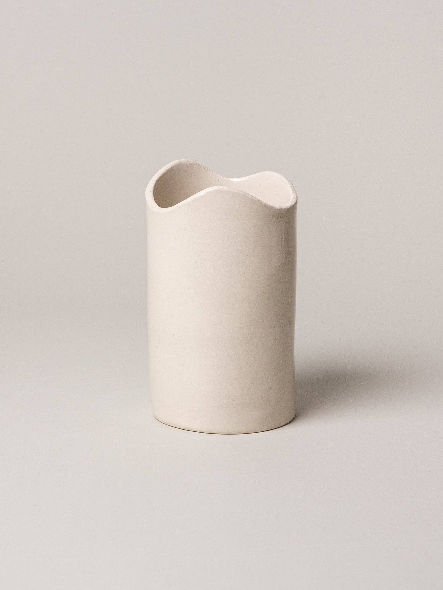 Swell Utensil Holder, Ivory - by Carlyle Avenue