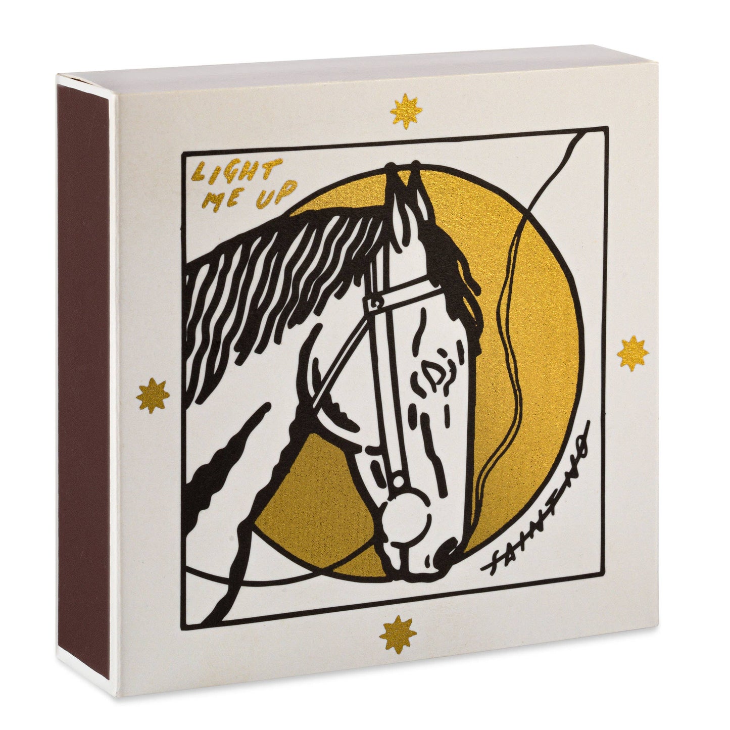 Saint No Horse's Head | Square - Safety Matches - by Carlyle Avenue