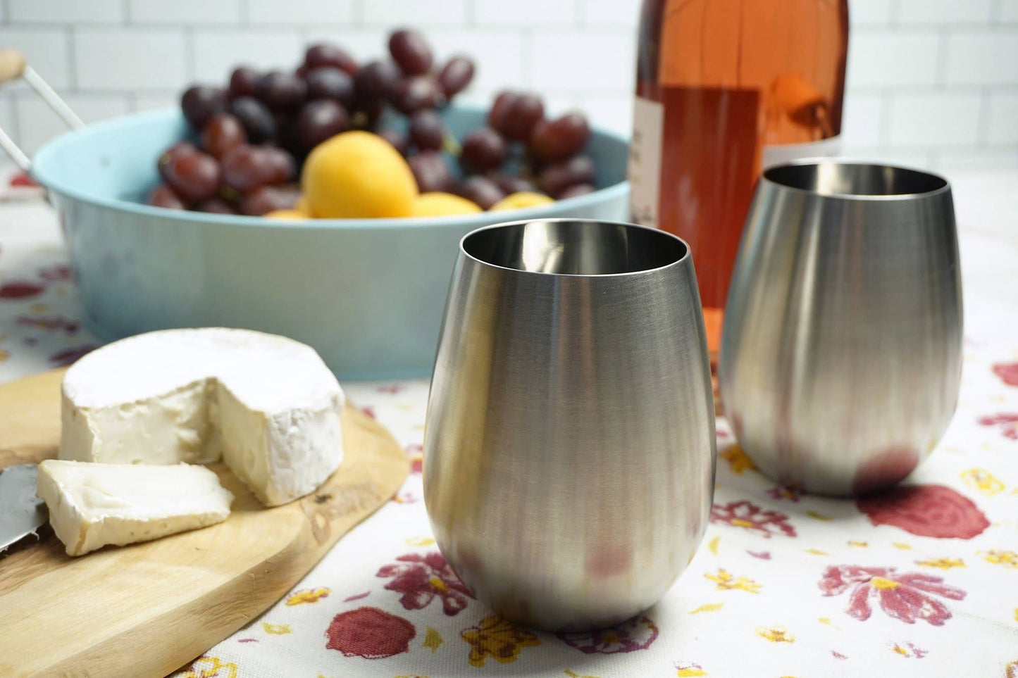 Martini Glass Set Of 2 - by Carlyle Avenue