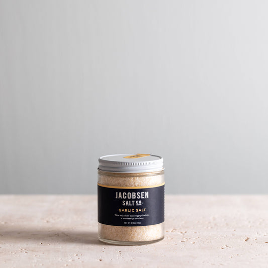 Garlic Salt - Infused Sea Salt -  by Carlyle Avenue