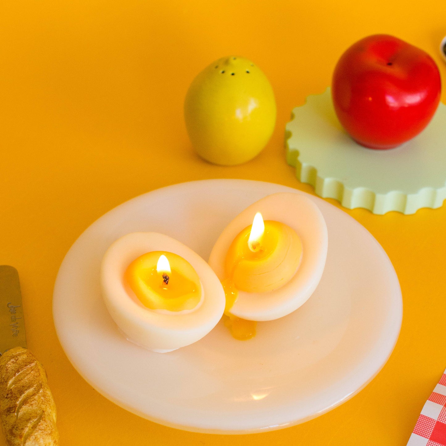 Soft Boiled Eggs Candle - by Carlyle Avenue