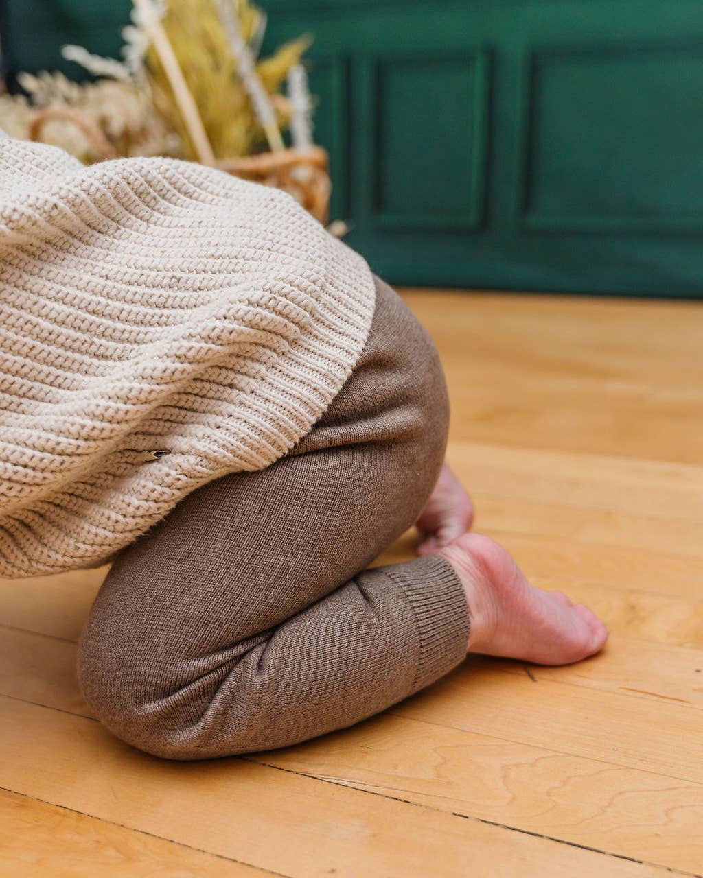 Pocket Sweater Knit Baby Legging Pants (Organic Cotton) - Kids Clothing by Carlyle Avenue