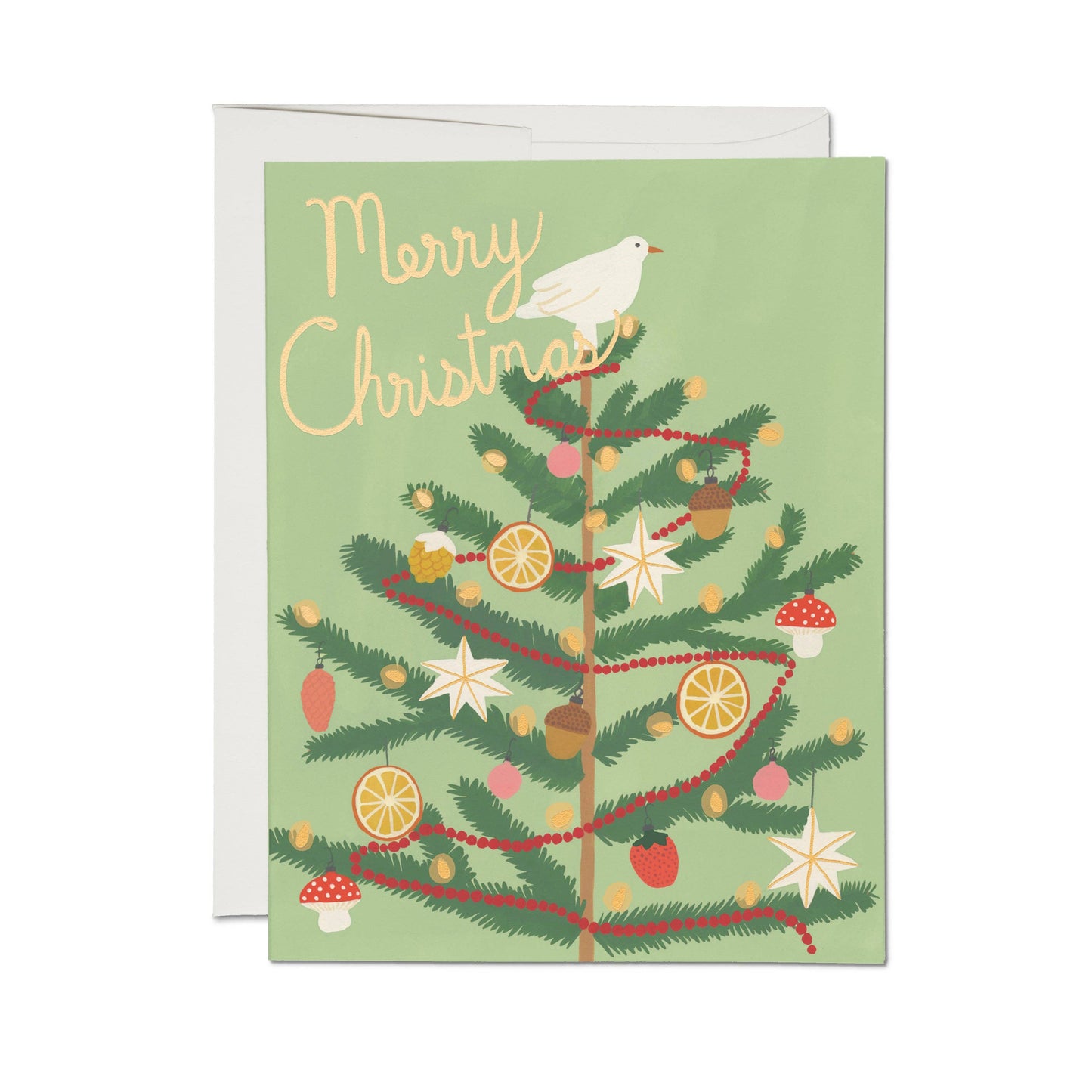 Christmas Spice Tree holiday greeting card - by Carlyle Avenue