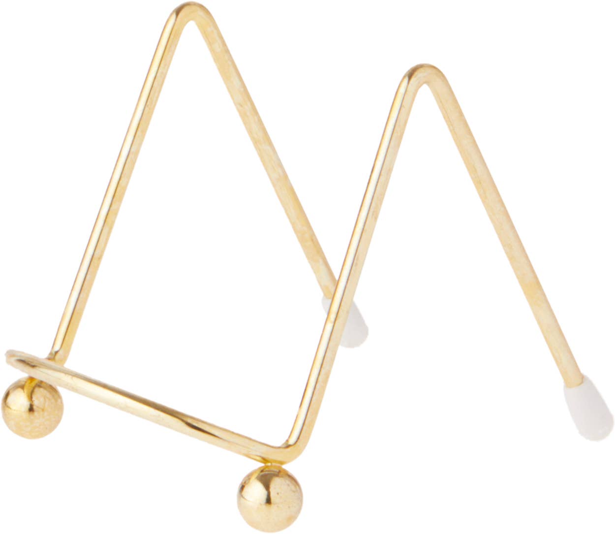 Bard's Brass Wire Easel, 2.5" H x 2.25" W x 3.25" D - by Carlyle Avenue