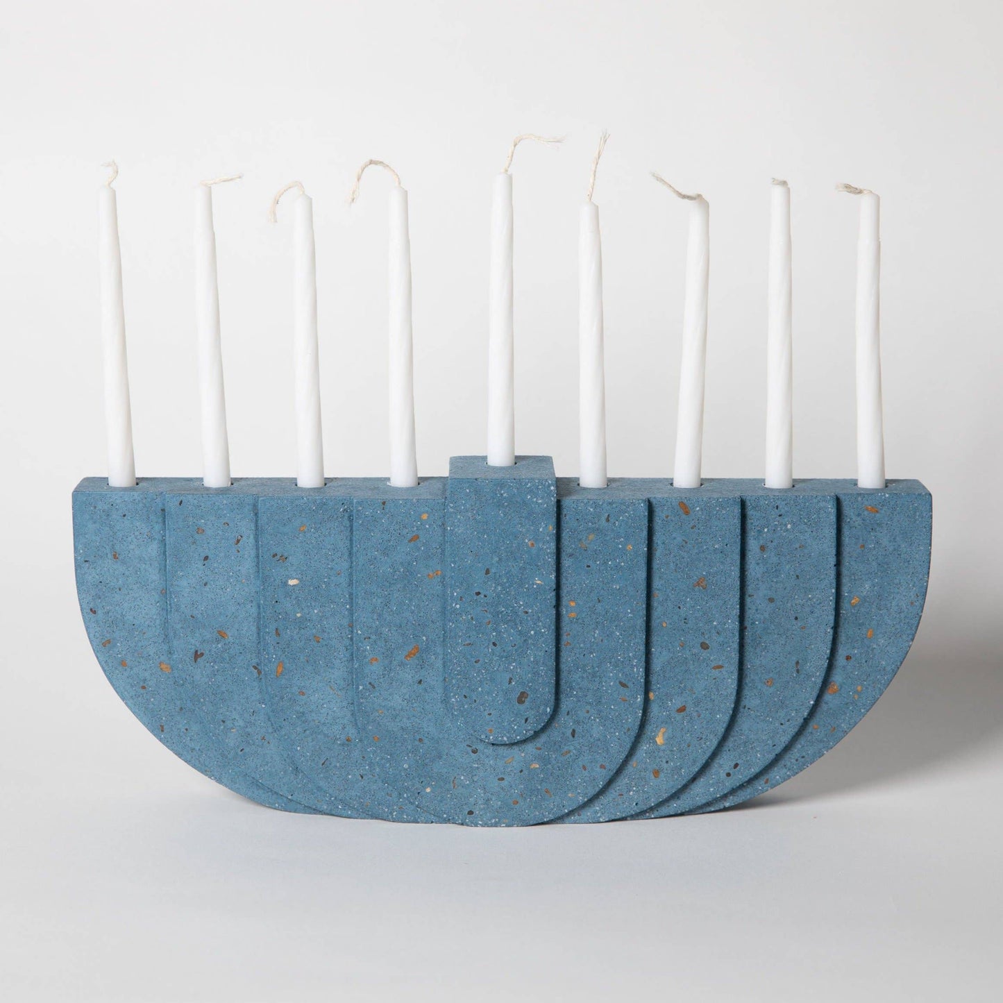Menorahs: White Terrazzo - by Carlyle Avenue
