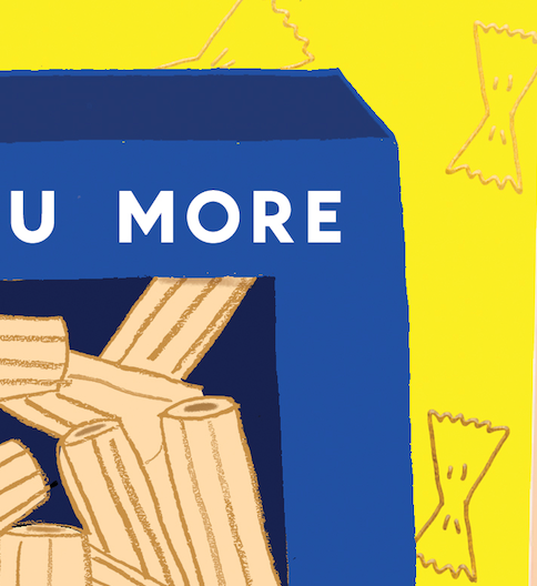 RIGATONI - Love Card - Greeting Cards by Carlyle Avenue
