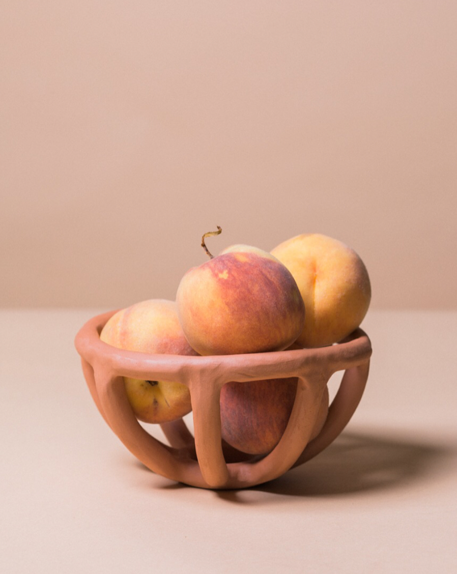 Prong Fruit Bowl, Terracotta - Decorative Bowls by Carlyle Avenue