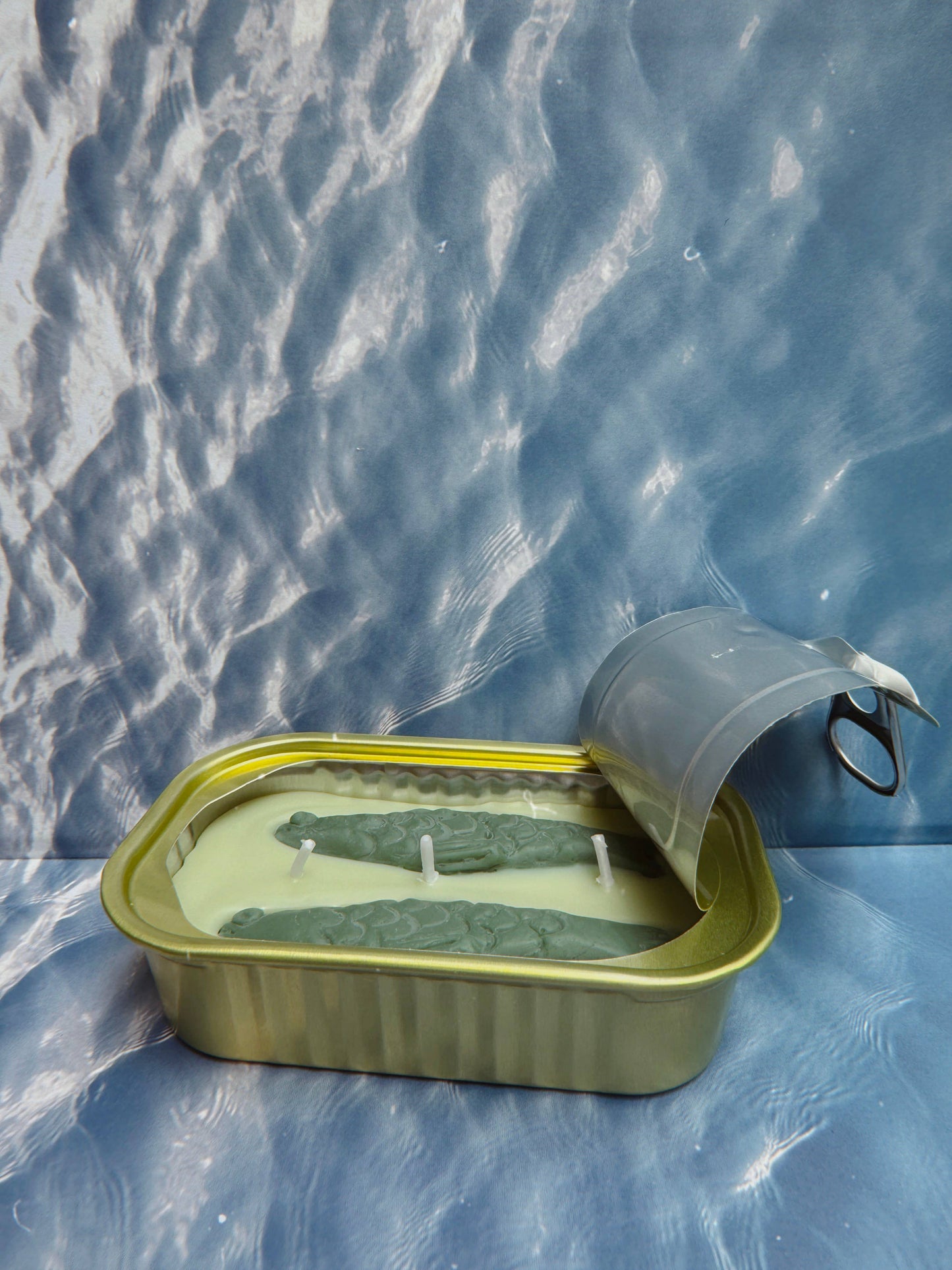 Tinned Fish Candle - Green Tea & Lemongrass - Candles by Carlyle Avenue