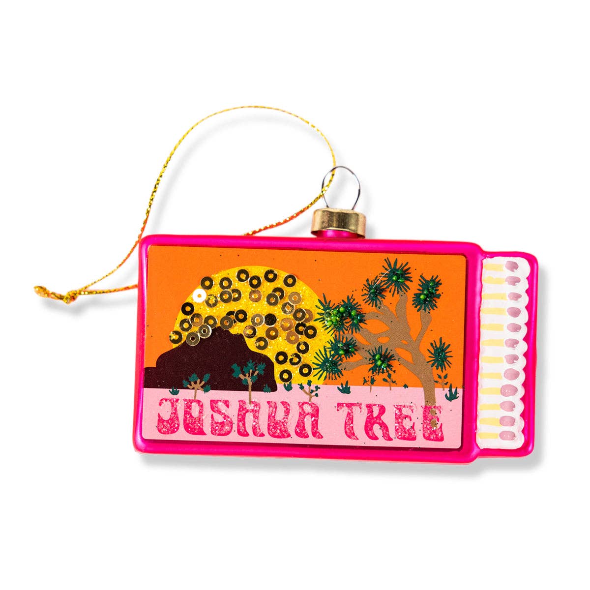 Matchbook Ornament - Joshua Tree - by Carlyle Avenue