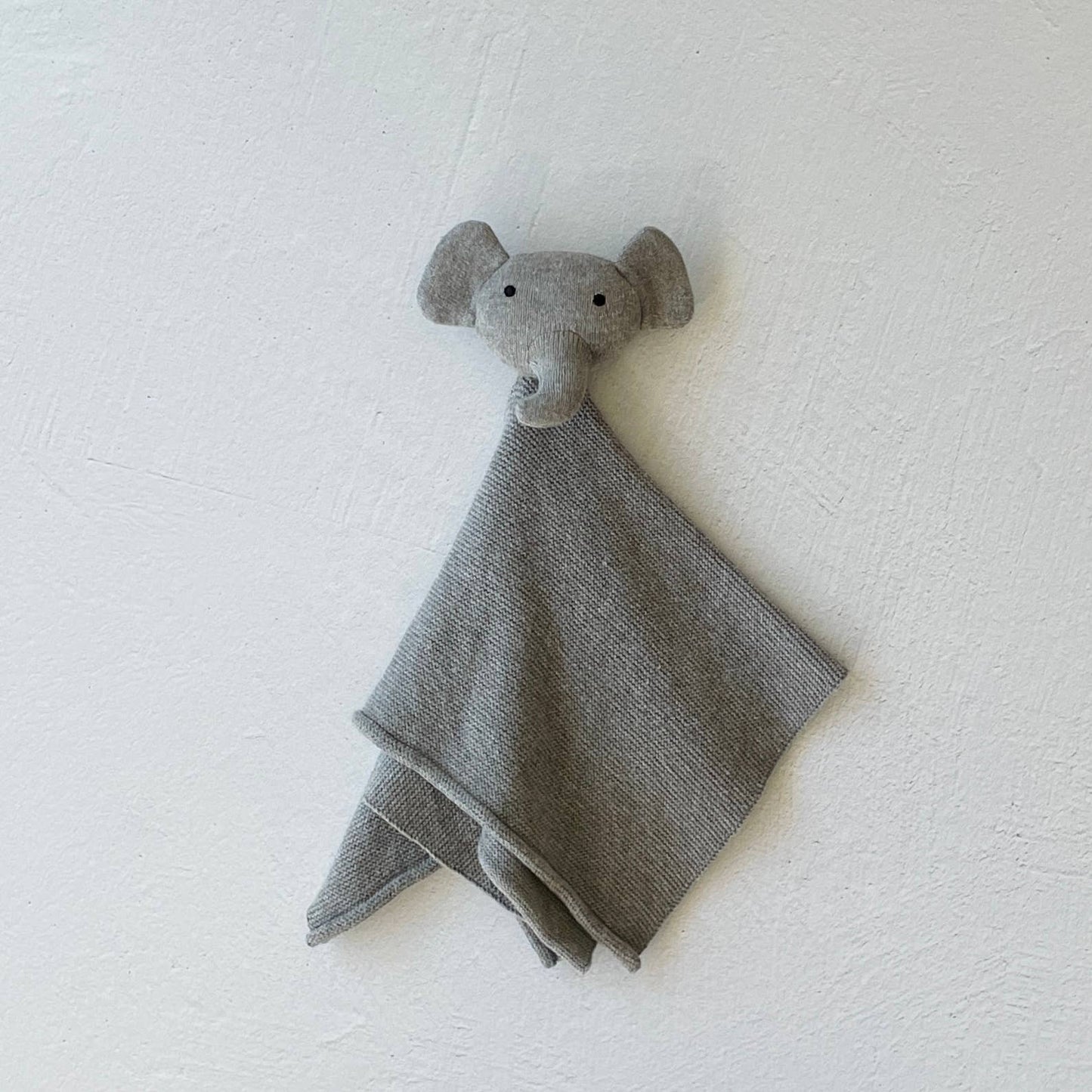 Elephant Jacquard Knit Baby Blanket & Lovey Gift SET - Baby Blanket by Carlyle Avenue