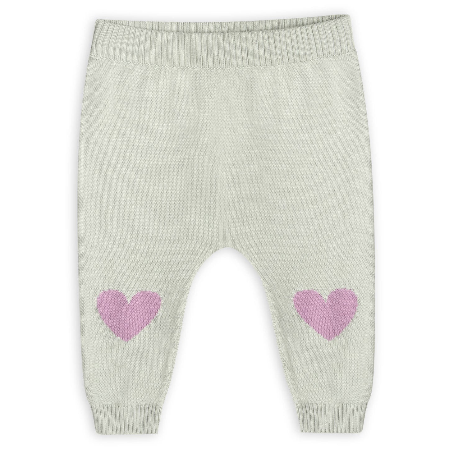 Flower & Heart Baby Sweater Cardigan & Pants Set -Organnic - Kids Clothing by Carlyle Avenue