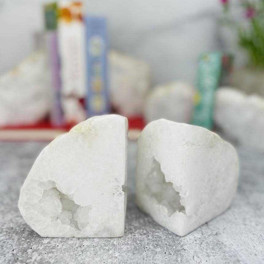 Moroccan Geode Bookend (RK1-33) - by Carlyle Avenue