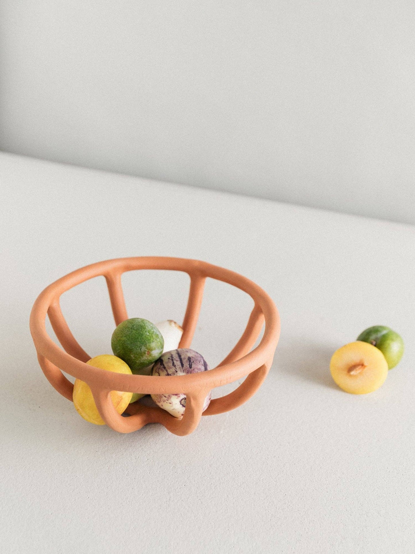 Prong Fruit Bowl, Terracotta - Decorative Bowls by Carlyle Avenue