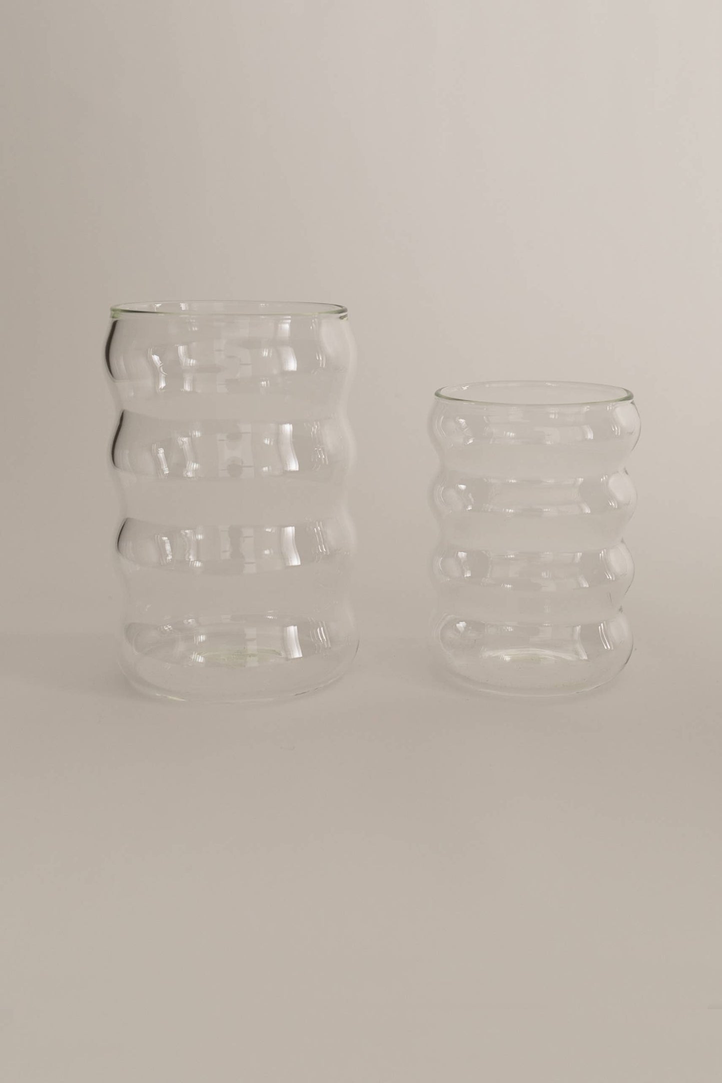 6oz Ripple Cup, Clear - Glassware by Carlyle Avenue