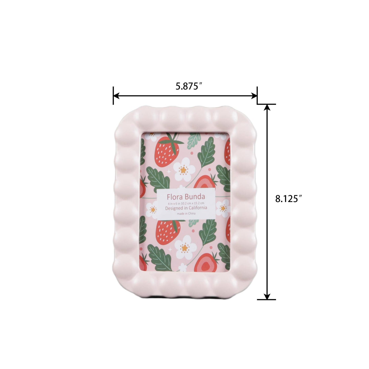 4x6 Infinity Dots Ceramic Frame - Picture Frames by Carlyle Avenue