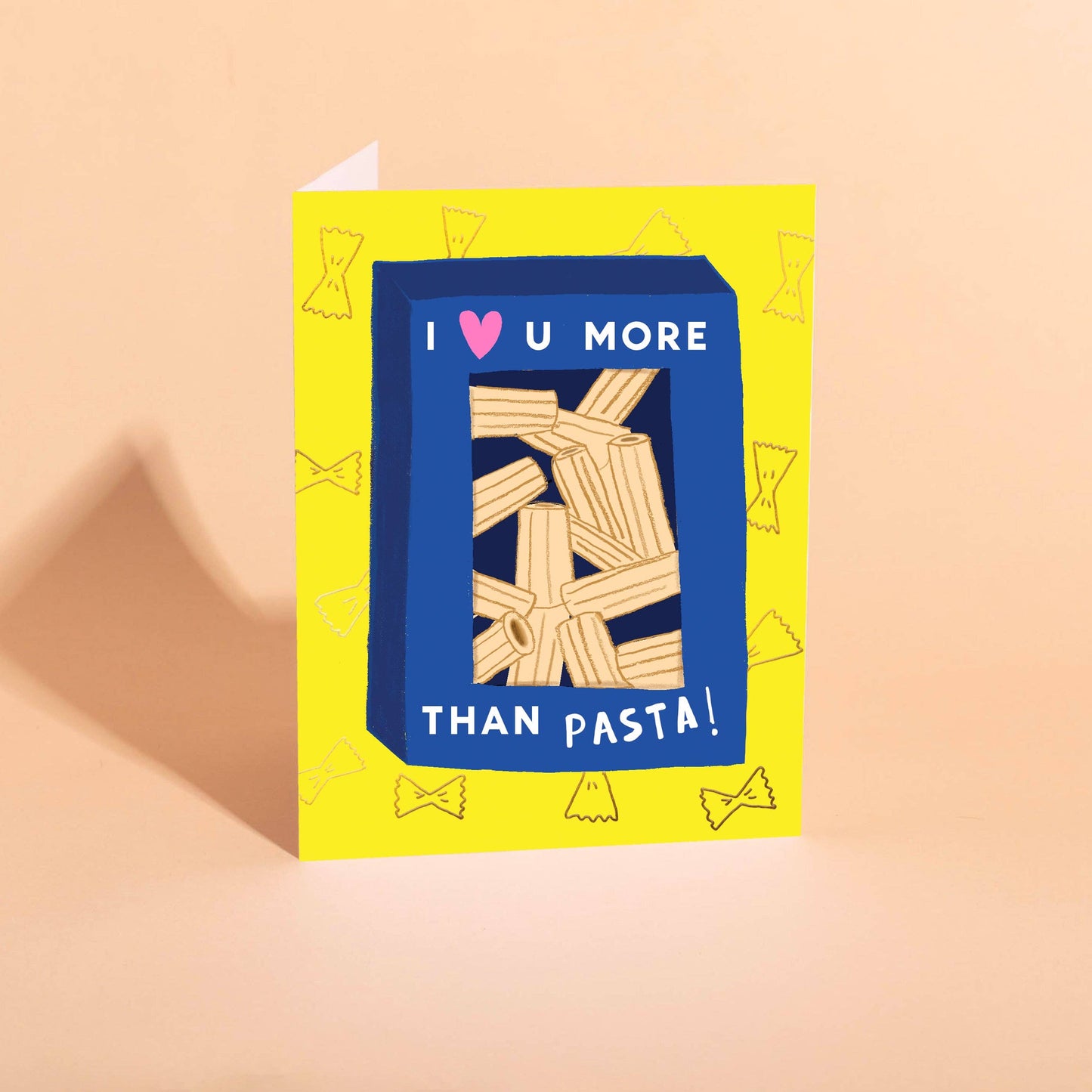 RIGATONI - Love Card - Greeting Cards by Carlyle Avenue