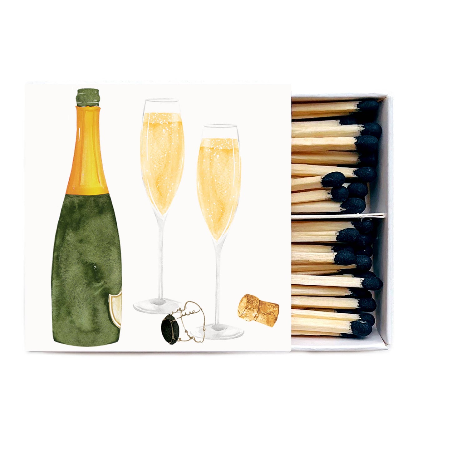 Champagne Matches | Celebration Birthday Candle Matches - by Carlyle Avenue