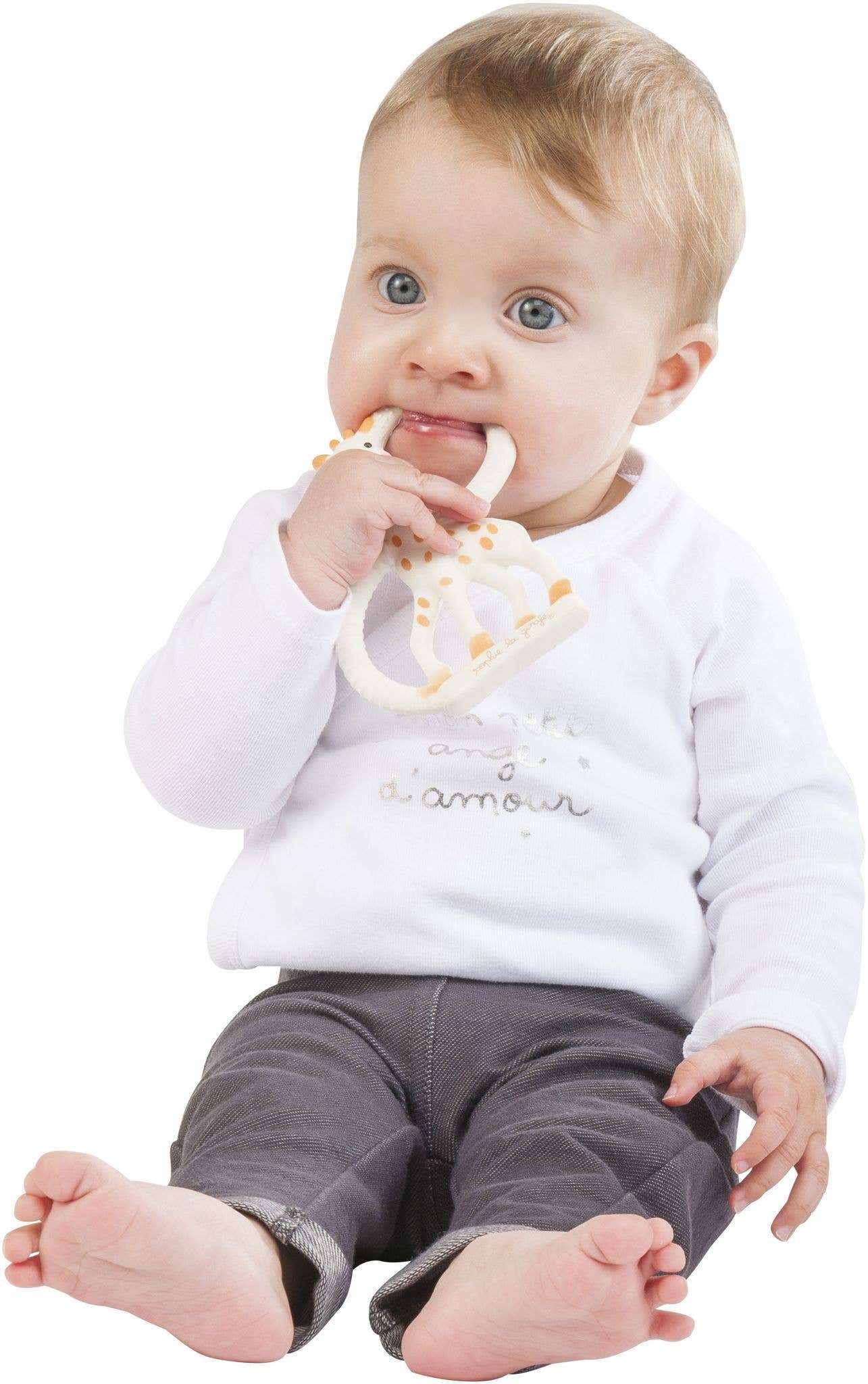 So’Pure Sophie la girafe Teething Ring - Kids by Carlyle Avenue