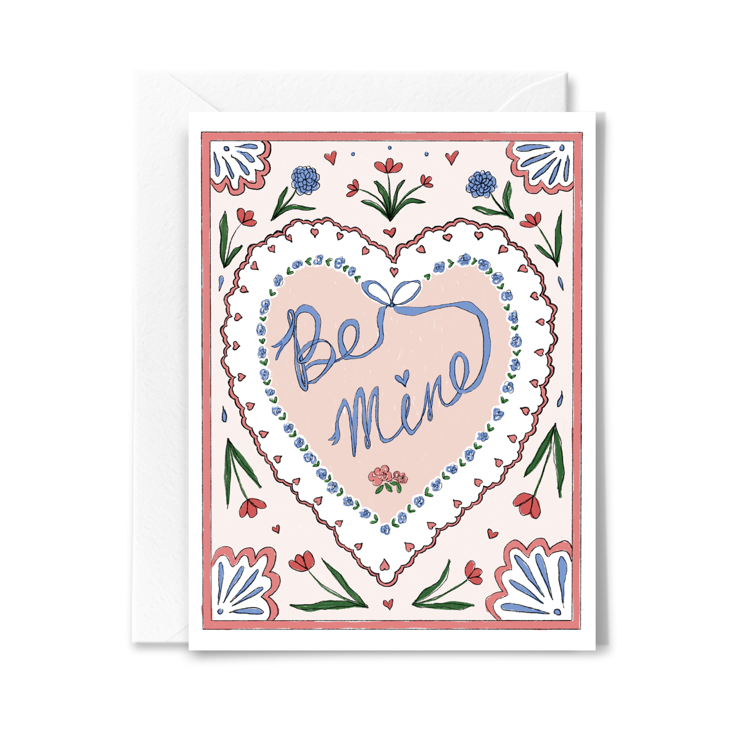 Be Mine Valentine Card -  by Carlyle Avenue