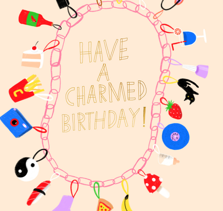 CHARMED BIRTHDAY - Birthday Card - Greeting Cards by Carlyle Avenue