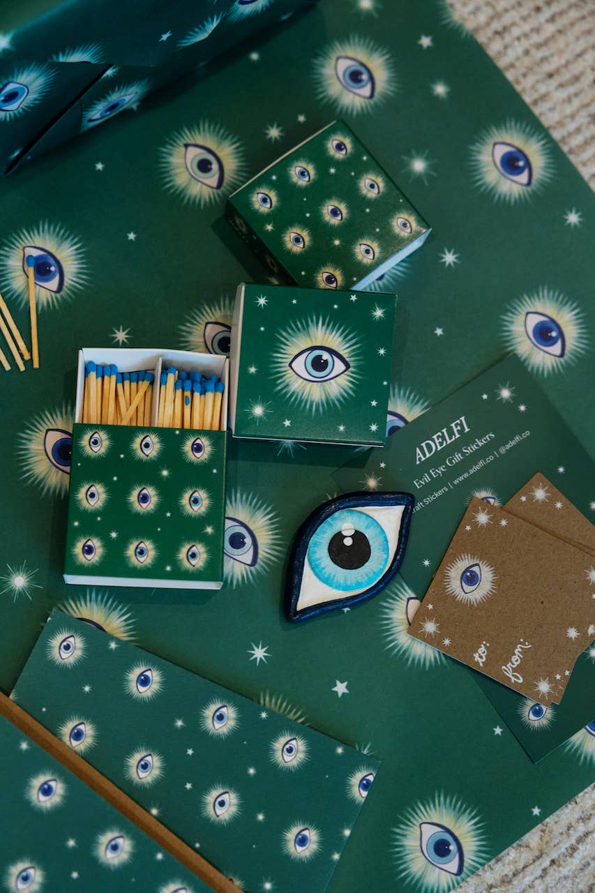 Evil Eyes Matchbox - Matches by Carlyle Avenue