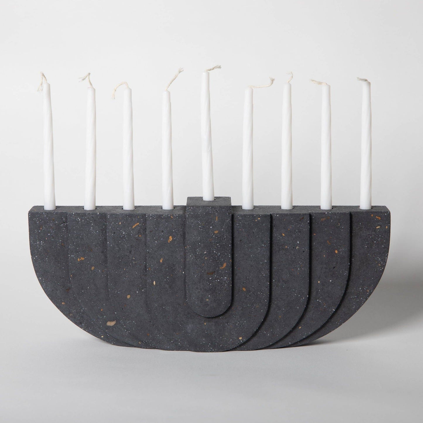 Menorahs: White Terrazzo - by Carlyle Avenue