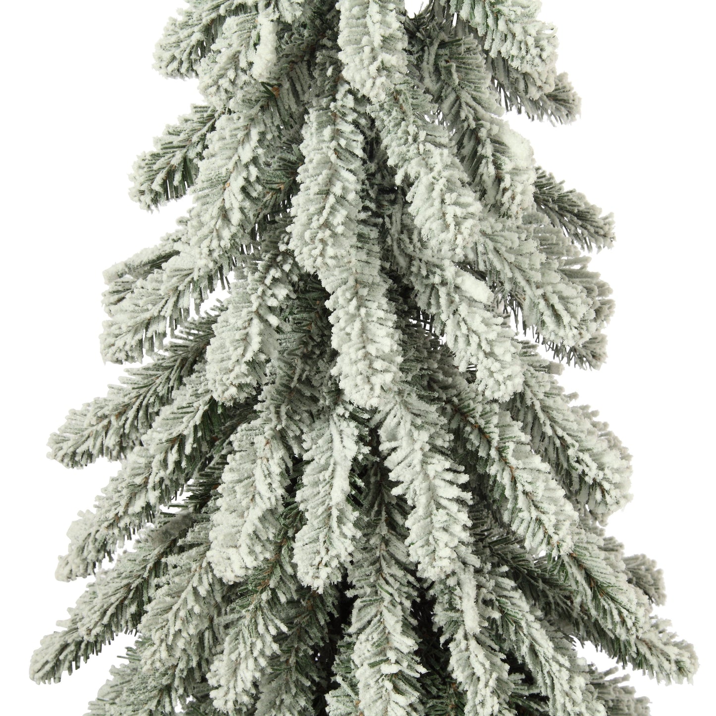 2 Foot Lightly Flocked Alpine Tree - Christmas Trees by Carlyle Avenue