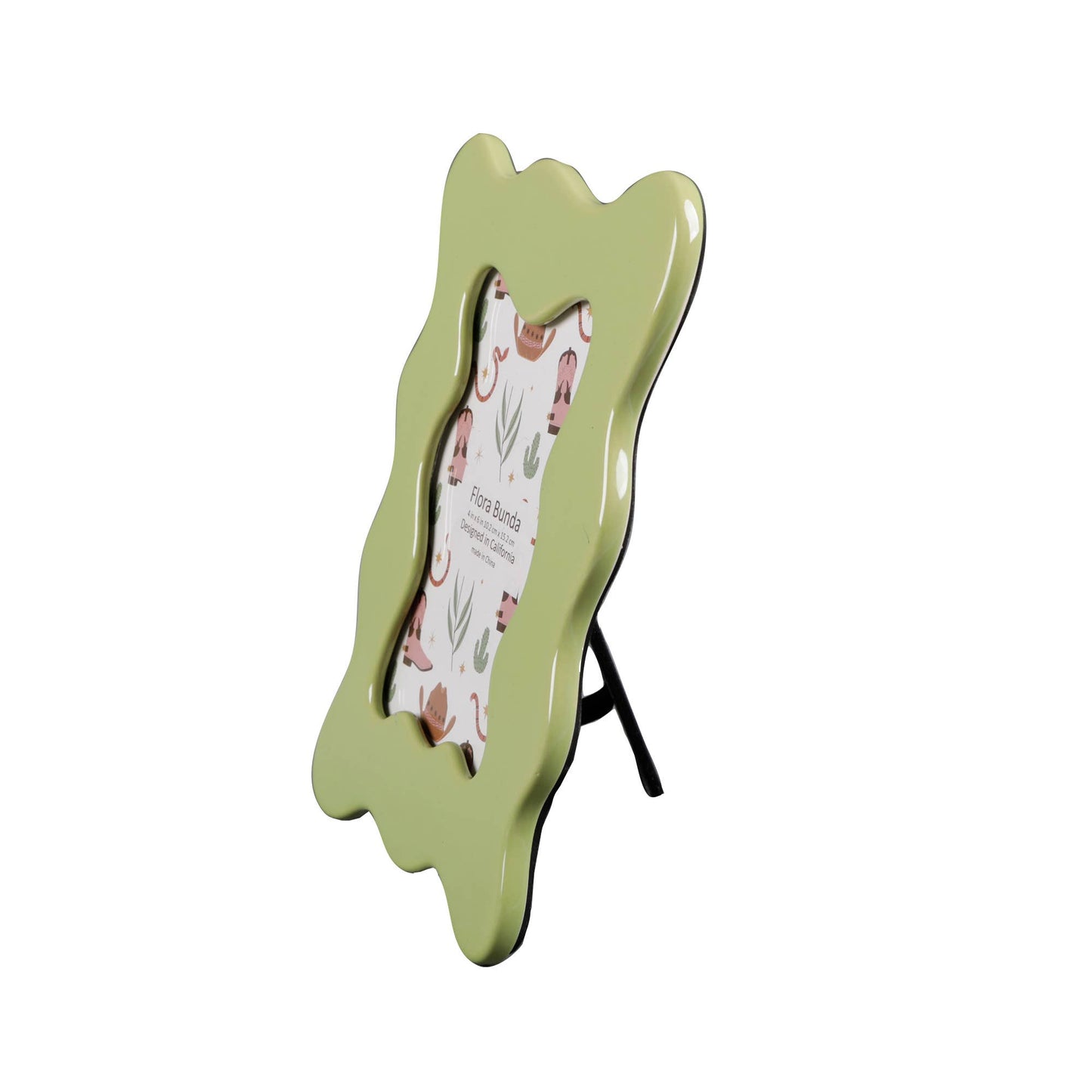 4 x 6 Wavey Ceramic Frame - Picture Frames by Carlyle Avenue
