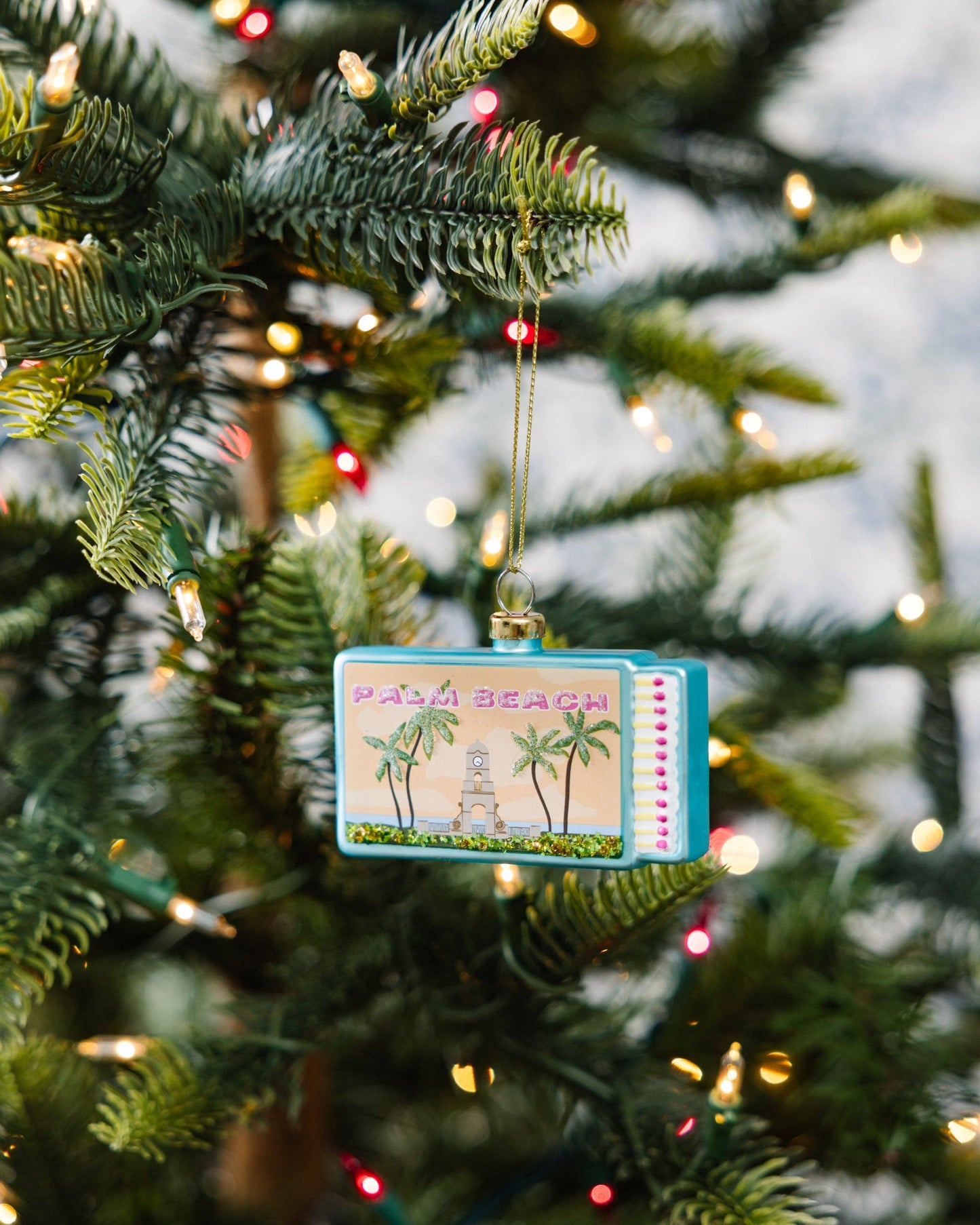 Matchbook Ornament - Palm Beach - by Carlyle Avenue