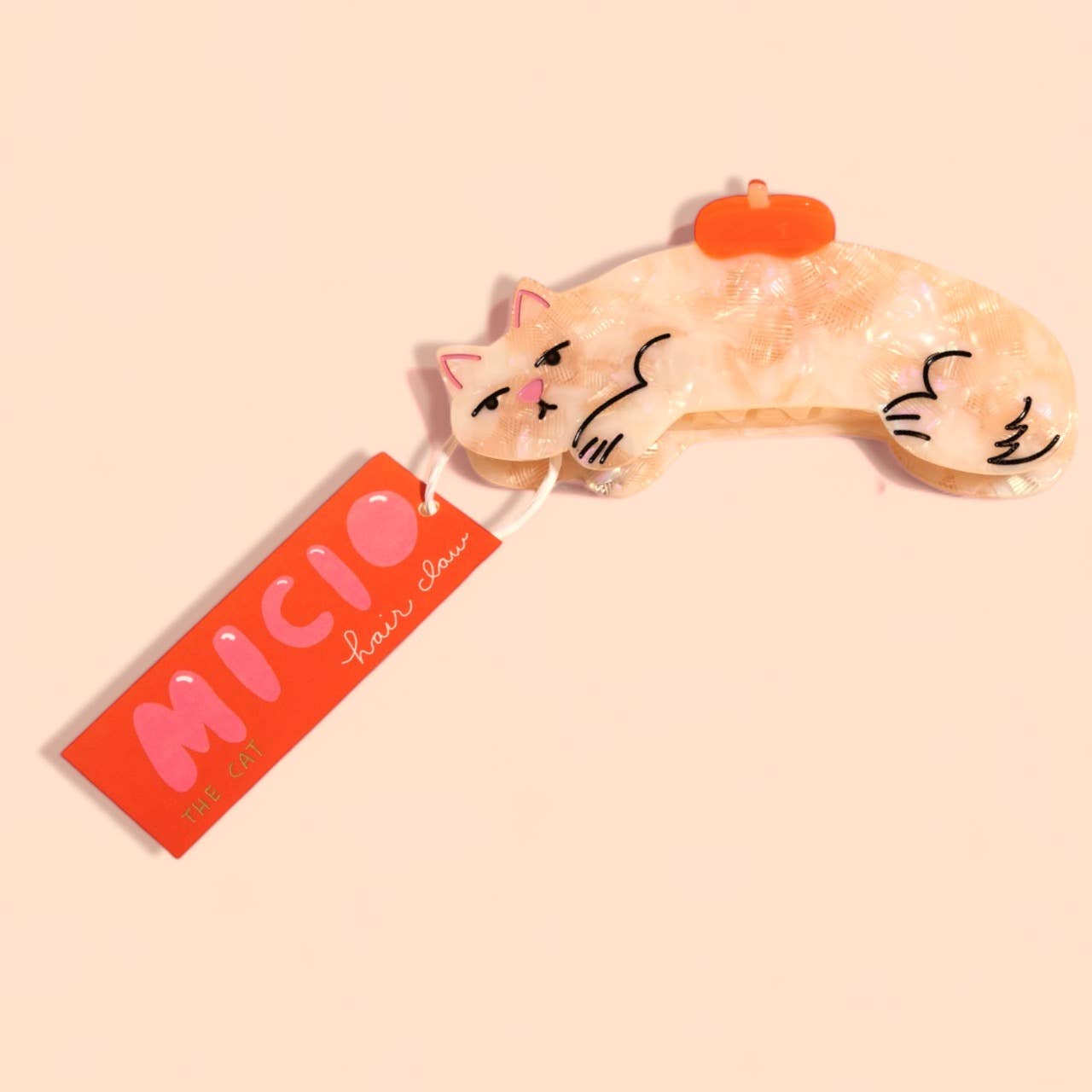 MICIO THE CAT HAIR CLAW - by Carlyle Avenue