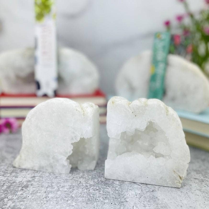 Moroccan Geode Bookend (RK1-33) - by Carlyle Avenue