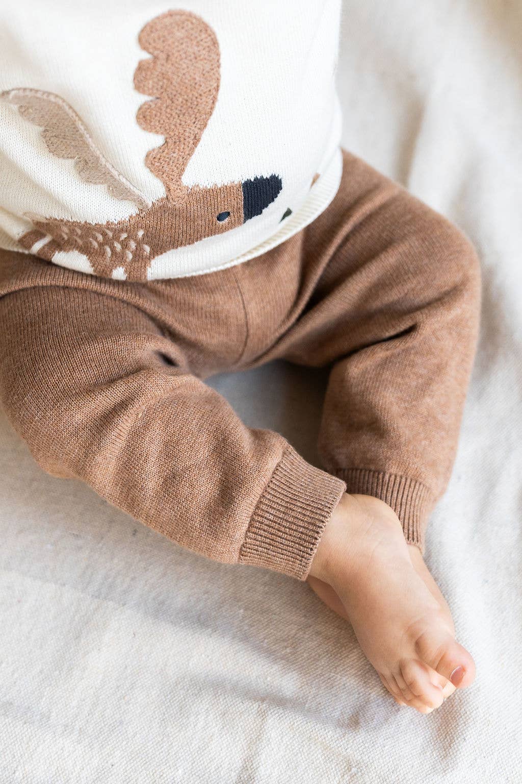 Pocket Sweater Knit Baby Legging Pants (Organic Cotton) - Kids Clothing by Carlyle Avenue