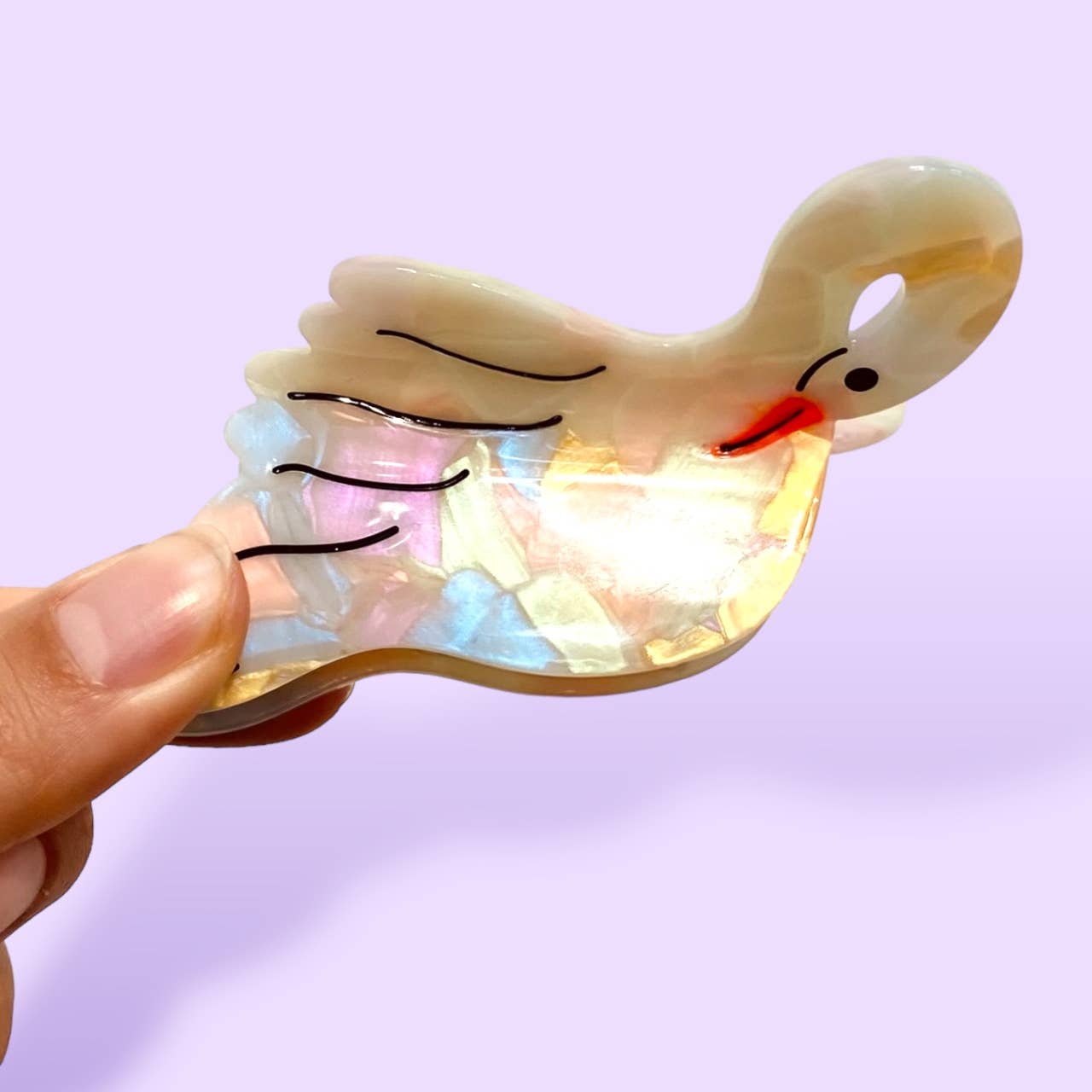 EGRET HAIR CLAW - by Carlyle Avenue