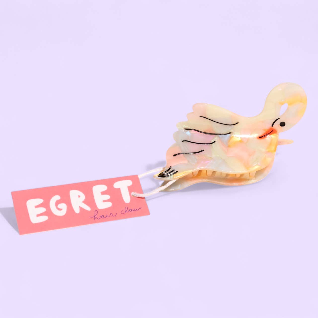 EGRET HAIR CLAW - by Carlyle Avenue