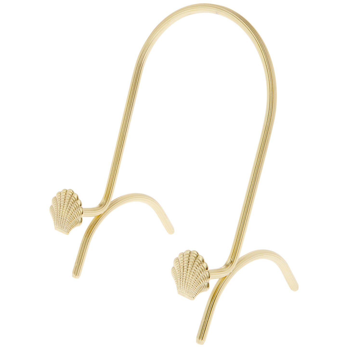 Bard's Brass Metal Easel Stand, 5.75" H x 3.75" W x 3" D - by Carlyle Avenue