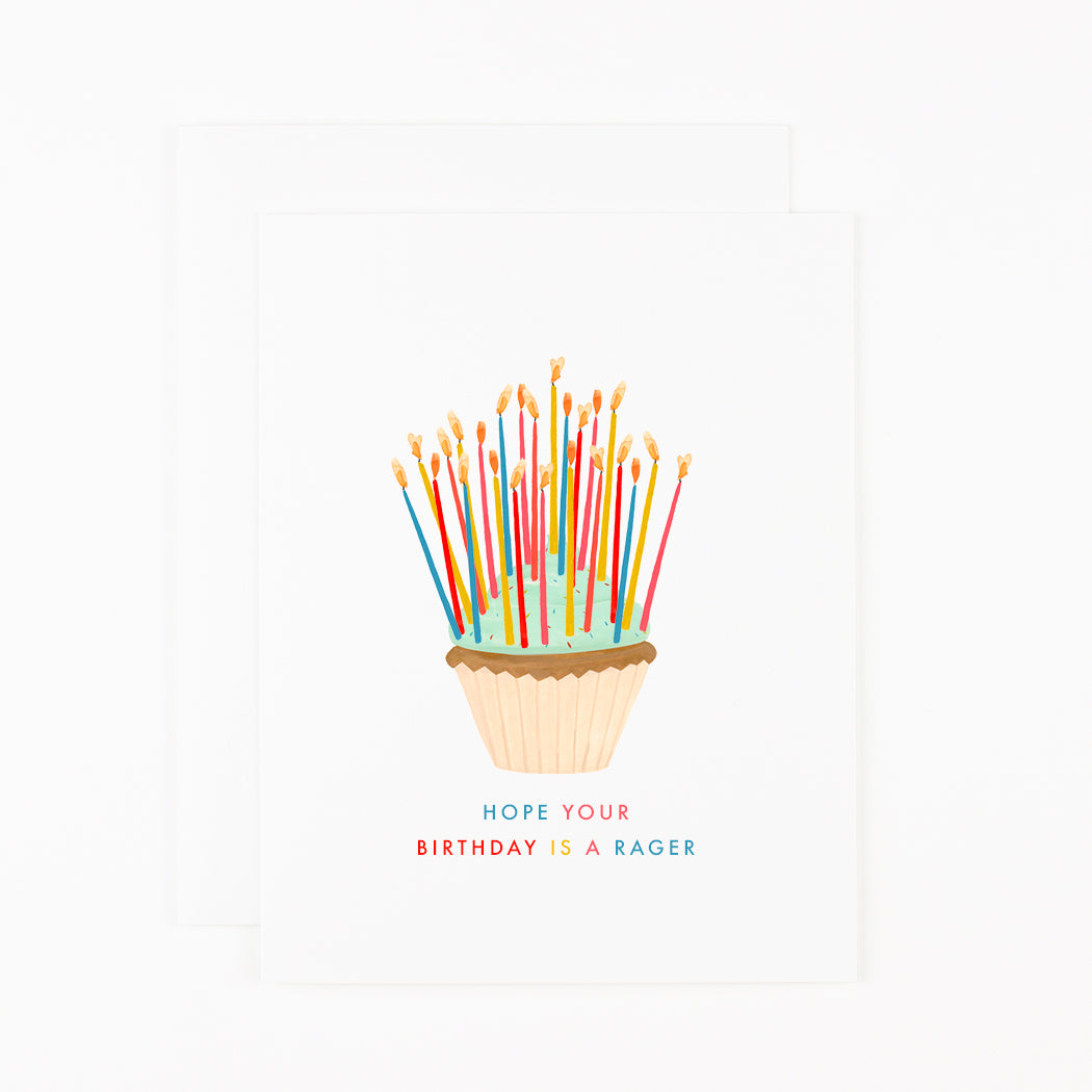 Birthday Rager Card - Greeting Cards by Carlyle Avenue