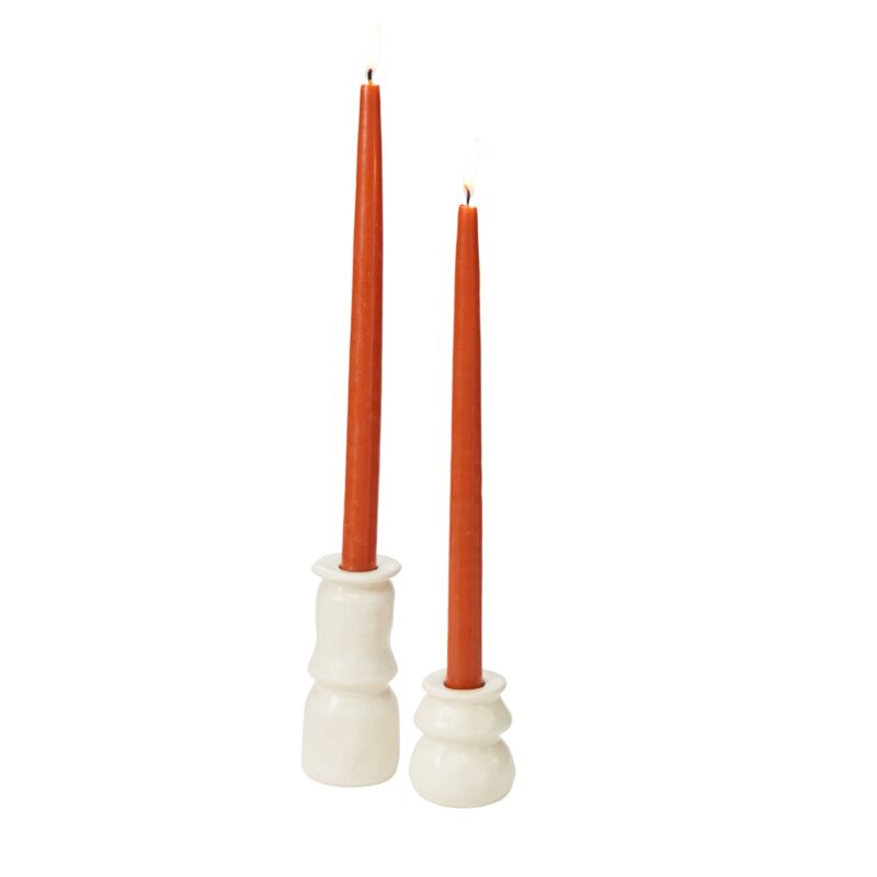 Lyam Ceramic Candleholder - Candle Holders by Carlyle Avenue