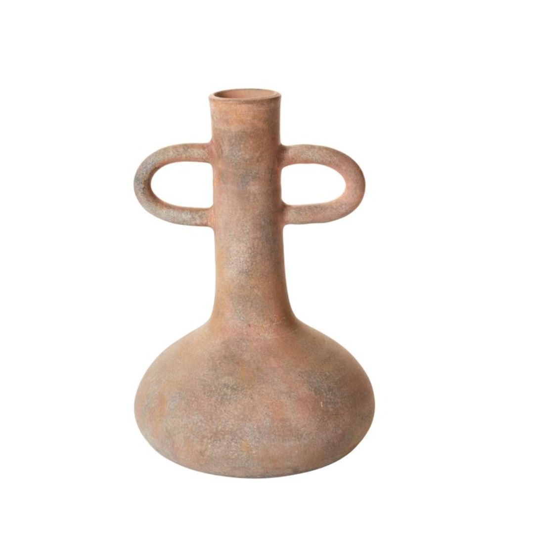 Aged Terracotta Vase - Vases by Carlyle Avenue