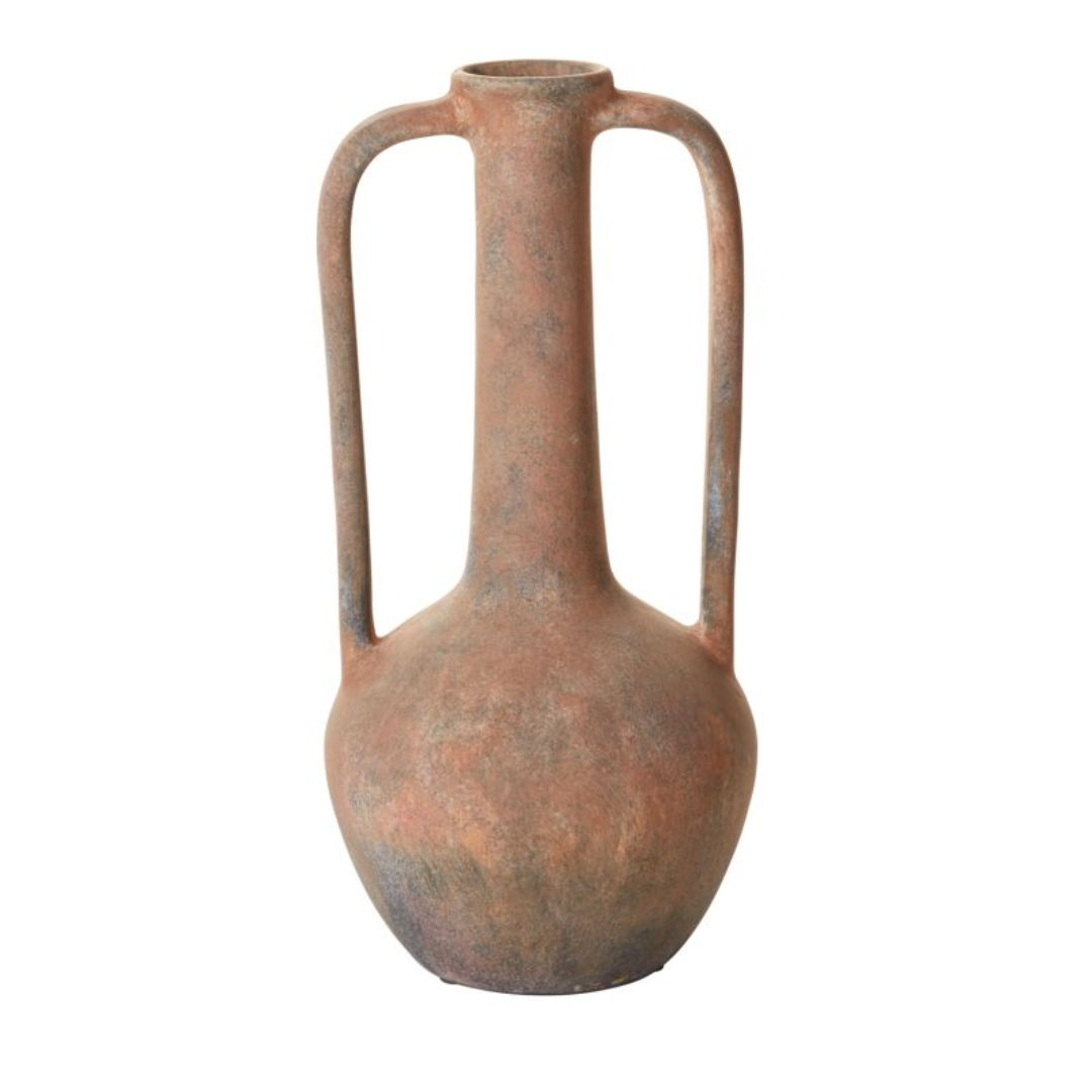 Aged Terracotta Vase - Vases by Carlyle Avenue