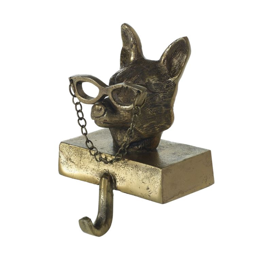 Antique Gold Animal Stocking Holders - Christmas Decor by Carlyle Avenue