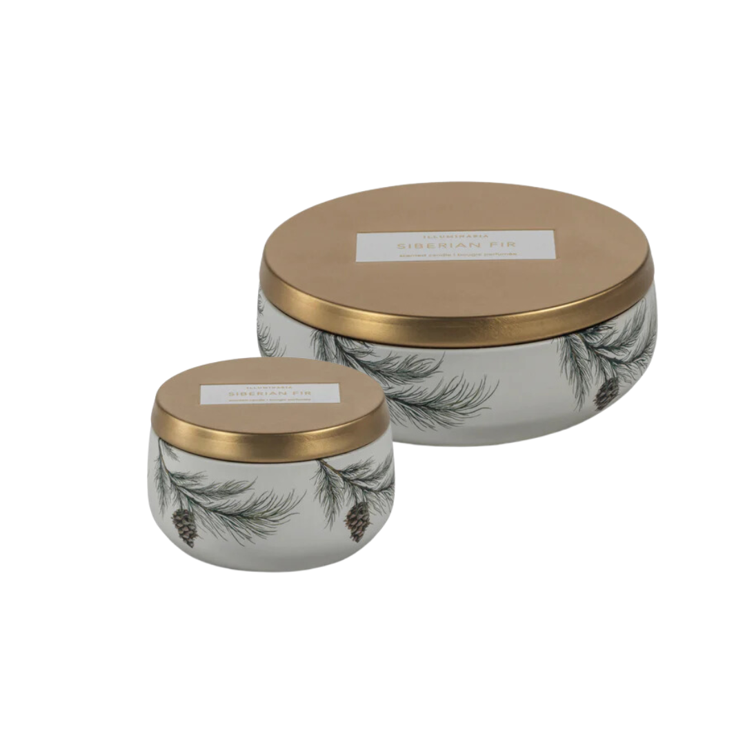Siberian Fir Candle in Travel Tin - Home Fragrance by Carlyle Avenue