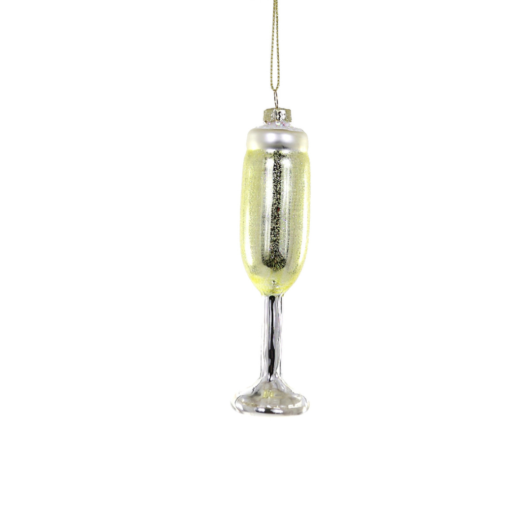 Champagne Flute Ornament - Ornaments by Carlyle Avenue