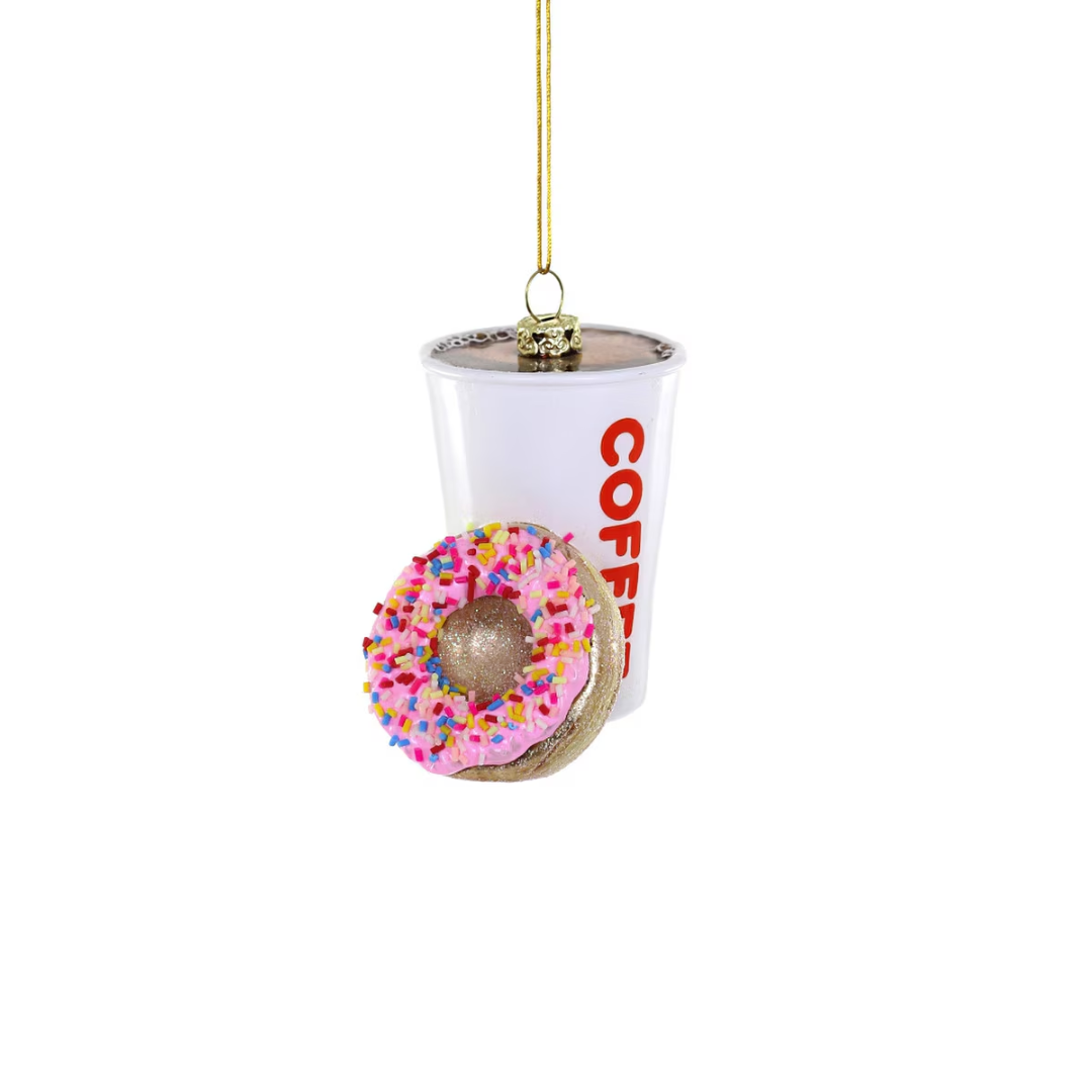 Coffee & Donuts Ornament - Ornaments by Carlyle Avenue