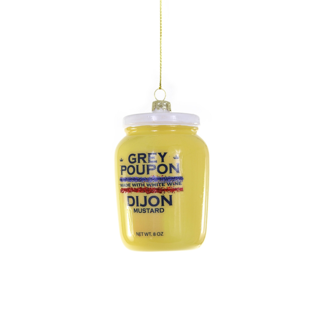 Dijon Mustard Ornament - Ornaments by Carlyle Avenue