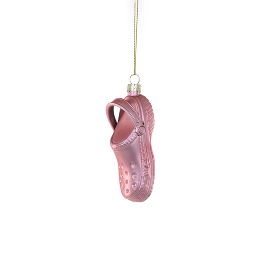 Clog Ornament - Pink - Ornaments by Carlyle Avenue