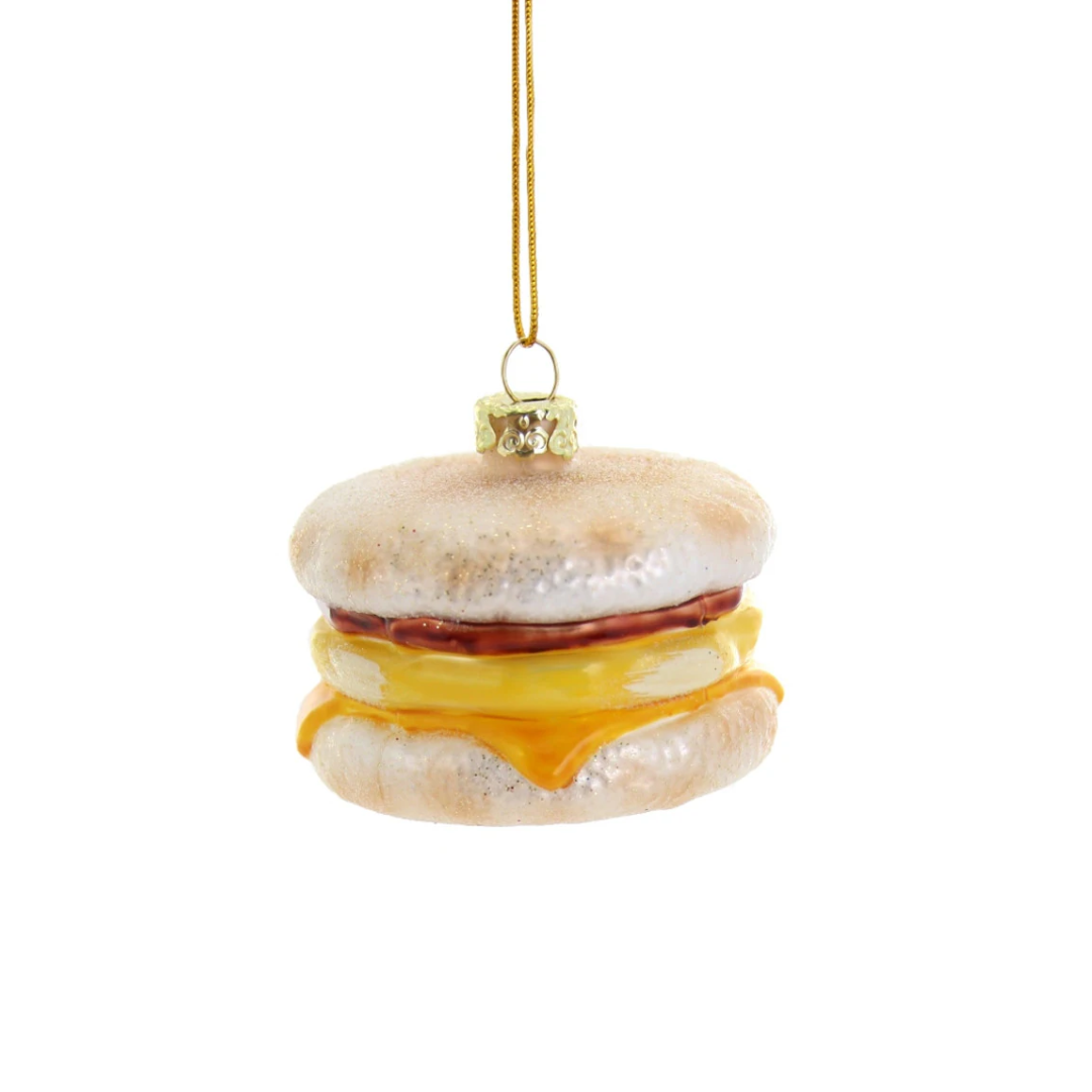 Egg McMuffin Ornament - Holiday Ornaments by Carlyle Avenue