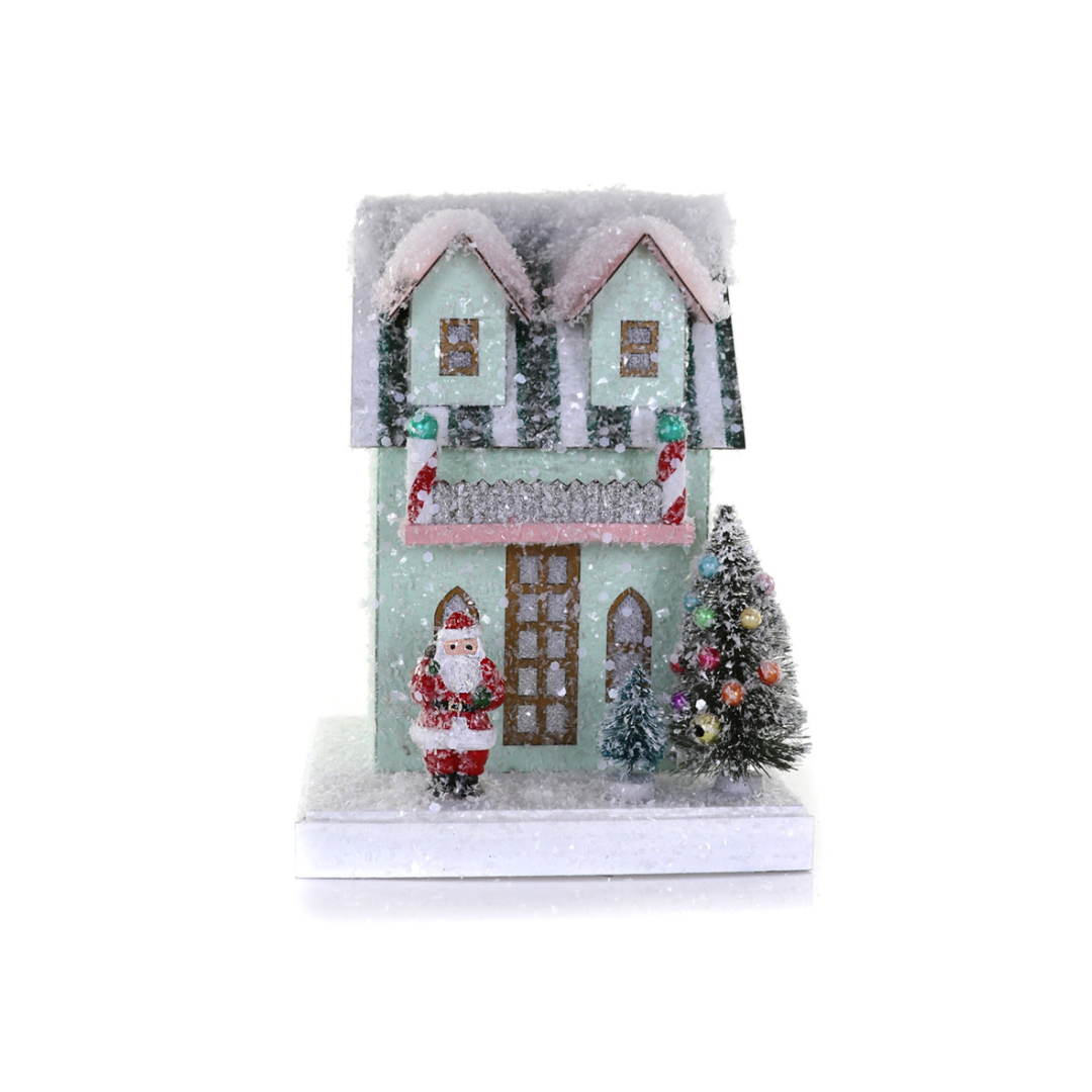 Petite Mint House - Christmas Decor by Carlyle Avenue