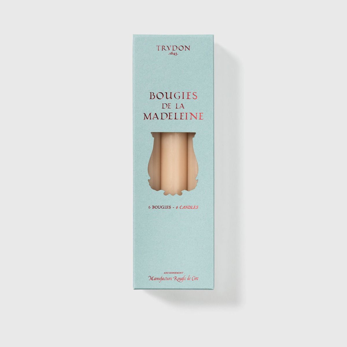 Madeleine Taper Candles - Ivory